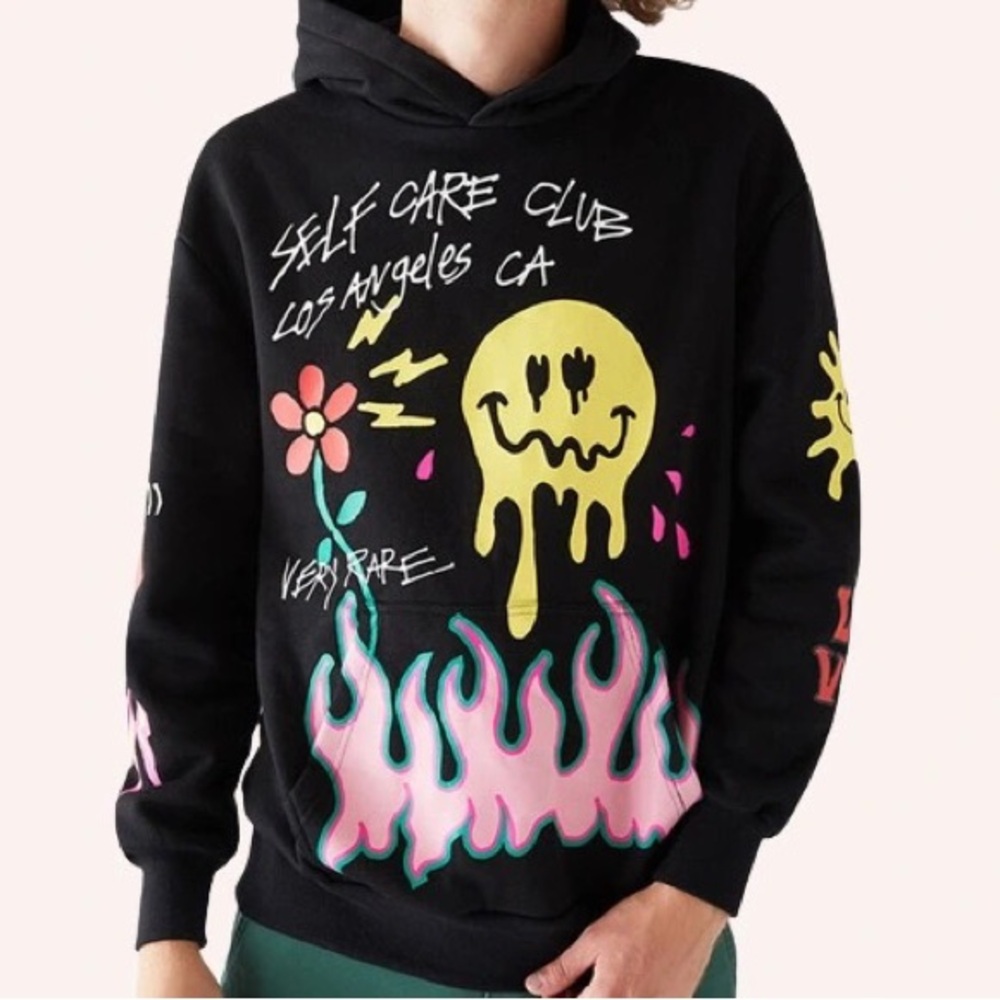 Pacsun Self Care Club Hoodie